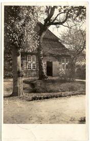 1932 Badehaus oder Kleines Badehaus im Bürgermeister Garten der Stadt Wilster