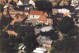 1974 Luftbild - Klosterhof, Stadtwerke Wilster