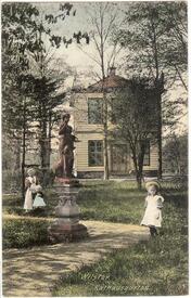 1909 Großes Gartenhaus im Bürgermeister Garten der Stadt Wilster