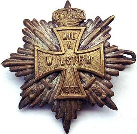 Abzeichen des 1883 gegründeten Militärvereins Wilster
