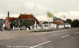 1957 Büttel (Elbe) - Gast- und Geschäftshaus H. Rusch