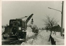 1969 Brokdorf - Winter im März - Chaos auf den Straßen