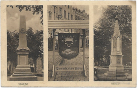 1915 Kriegsnagelung in der Stadt Wilster