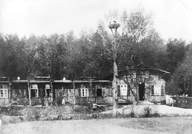 1887 - 1918 am Klevhang in Burg
Krankenhaus für die Beschäftigten beim Bau des Kaiser-Wilhelm Kanal