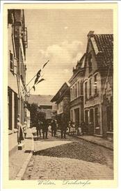 1904 Deichstraße und Wende in der Stadt Wilster