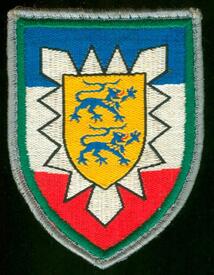 Wappen von Schleswig-Holstein – Ärmelabzeichen der Bundeswehr
