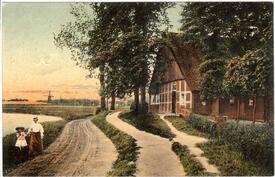1908 Weg in Bischof von Wilster zum Kasenort