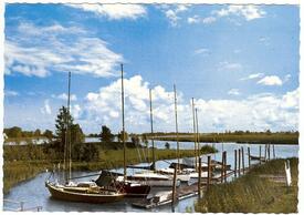 1965 Hafen der Seglervereinigung Wilster am Kasenort