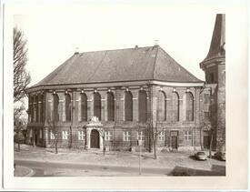 1969 St. Bartholomäus Kirche, Marktplatz in Wilster