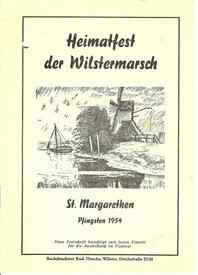1954 Heimatfest der Wilstermarsch in St. Margarethen