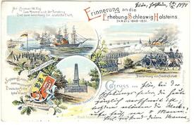 1898 Schleswig-Holsteinische Erhebung 1850.10.04 versuchte Erstürmung von Friedrichstadt