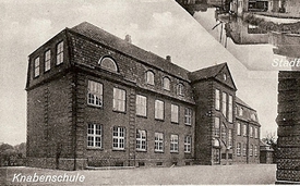 1928 Knabenschule in der Stadt Wilster