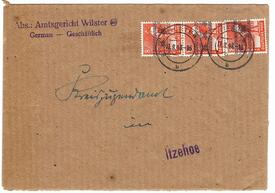 1948 Brief des Amtsgerichts Wilster an das Kreisjugendamt in Itzehoe