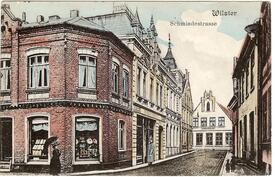 1915 Obere Schmiedestraße in der Stadt Wilster
