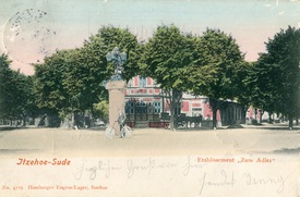 1904 Etablissement "Zum Adler" in Itzehoe Sude