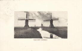 1913 Entwässerungsmühlen in der Wilstermarsch