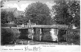 1900  Rumflether Brücke über die Wilsterau