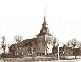 1912 Brokdorf an der Elbe - Kirche St. Nicolai zu Brokdorf