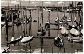 Glückstadt - Hafen - 1958