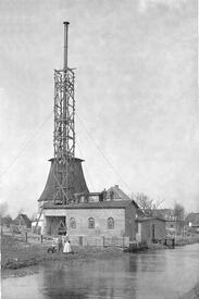 1920 Dampfmühle Averfleth an der Wilsterau
