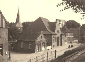 1933 St. Margarethen - Dorfstraße mit Spar- und Leihkasse