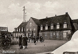 1928 Empfangsgebäude Bahnhof Wilster