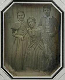 1844 Die Kinder Amelie, Sophie und Wilhelm des Wilsteraner Bürgermeisters Heinrich Rehoff