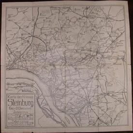 1925 Karte des Kreises Steinburg - M 1 : 125.000