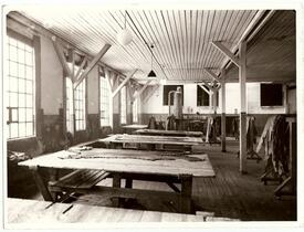 1941 Fabrikationsräume in den Lederwerken Falk & Schütt in Wilster