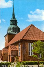 1960 Brokdorf an der Elbe - Kirche St. Nicolaus