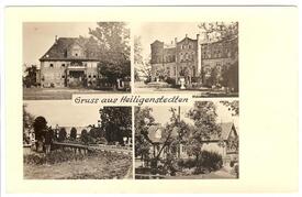 1950 Heiligenstedten - Herrenhäuser Gut Julianka und Gut Heiligenstedten, Klapp-Brücke