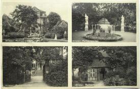 1903 Neues Rathaus und Bürgermeister Garten in Wilster