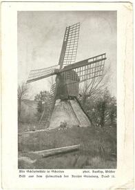 1920 Schöpfmühle in Schotten in der Wilstermarsch