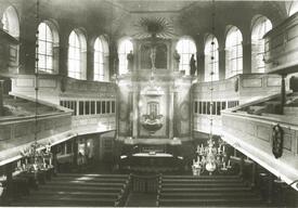 1930 Innenraum der St. Bartholomäus Kirche zu Wilster