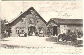1904 Gastwirtschaft Micheel in Fockendorf, Gemeinde Beidenfleth in der Wilstermarsch