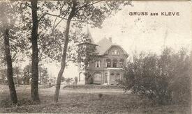 1913 Kleve - Herrenhaus Gut Kleve in der Gemeinde Kleve am rande der Wilstermarsch