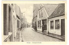 1916 Straße Klosterhof in der Stadt Wilster