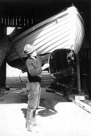 1937 STROLCH - ein in Wilster zur Segeljacht umgebautes Rettungsboot
