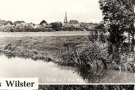 1962 Stadt Wilster in der Totale