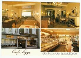 1970 Café Egge am Markt in der Stadt Wilster