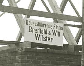 ca. 1930 Baufirma Bredfeld & Witt, Wilster