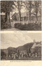 1920 Heiligenstedten – Schule, Kirche und Pfarrhaus