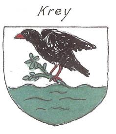 Wappen der Familie Krey aus der Wilstermarsch