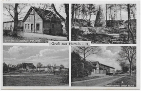 1959 Nutteln - Geschäftshaus, Denkmal, Hof Birkenhain, Gastwirtschaft