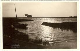 1925 Foto: Mündung der Stör und Störort