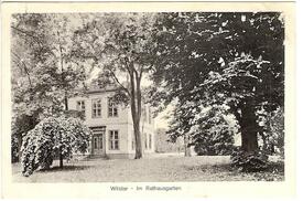 1918 Großes Gartenhaus im Bürgermeister Garten