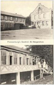 1920 Gasthof Franzenburg in St. Margarethen in der Wilstermarsch