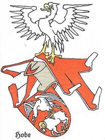 Wappen der Familie Hobe in der Wilstermarsch
