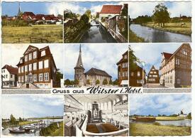 1965 Wilsterau, Rathaus, Kirche, Kasenort, Rumfleth