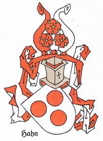Wappen der Familie Hahn aus Kremper Marsch und der Wilstermarsch